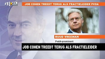 RTL Z Nieuws Vreeman: Cohen kreeg geen beweging in de partij