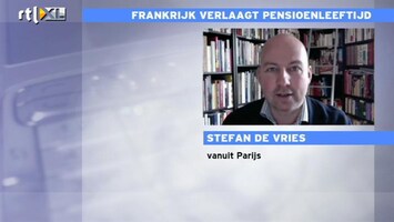 RTL Z Nieuws Hollande verlaagt pensioenleeftijd; zal strak wellicht moeten bezuinigen