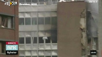 RTL Nieuws Beelden net na bomaanslag Oslo