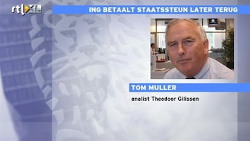 RTL Z Nieuws Tom Muller: Langzaam maar zeker verbetering bij ING