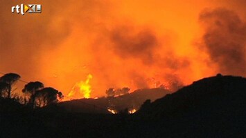 RTL Nieuws Bosbrand bedreigt Spaanse Marbella