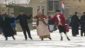 RTL Nieuws Oudhollandse ijspret: schoonrijden in klederdracht