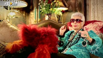 RTL Boulevard Documentaire in de maak over mode-icoon Iris Apfel