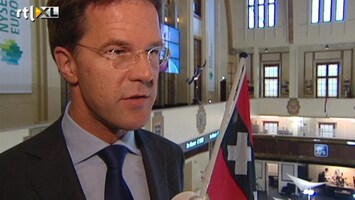 RTL Z Nieuws Rutte lyrisch over Douwe Egberts