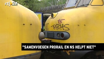RTL Z Nieuws Samenwerking ProRail en NS werkt niet