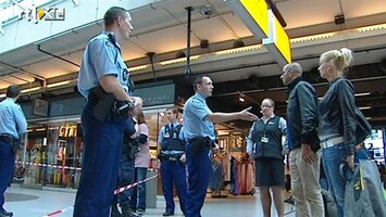 RTL Nieuws Commotie op Schiphol