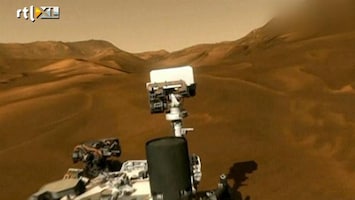 RTL Nieuws Curiosity onderzoekt kans op leven op Mars