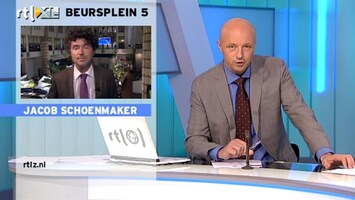 RTL Z Nieuws 17:30 Markten geloven niet in redding Griekenland: AEX verlies 1%