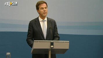 RTL Z Nieuws Rutte richt zich op duurzame groei op lange termijn