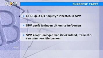 RTL Z Nieuws 09:00 EFSF krijgt zo veel meer slagkracht, maar het risico stijgt evenredig