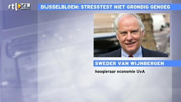 RTL Z Nieuws Bankenunie niet kreupel laten beginnen