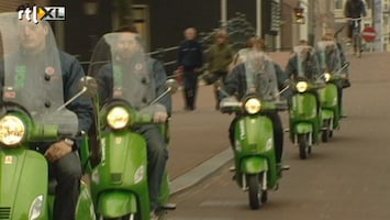 RTL Nieuws Elektrische scootertaxi's in Amsterdam