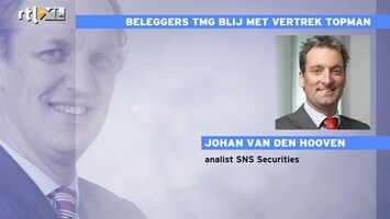 RTL Z Nieuws Beleggers in TMG zien koers stijgen