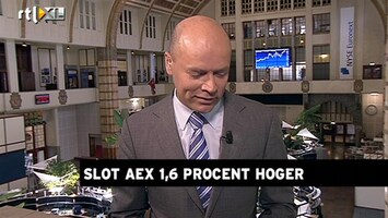 RTL Z Nieuws 17:30 AEX 1,6% hoger op Grieks akkoord, Spyker wint 55% op lening