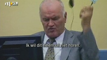 RTL Nieuws 'Mladic lastpak voor het tribunaal'