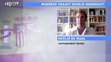 RTL Z Nieuws Wanneer vraagt Spanje noodhulp?