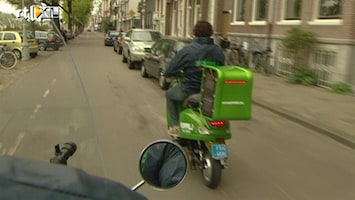 RTL Nieuws Scooter nieuwe taxi in Amsterdam