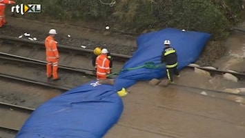 RTL Z Nieuws Overstromingen leggen Zuid-Engeland plat