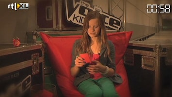 The Voice Kids Grabbelen met Eva