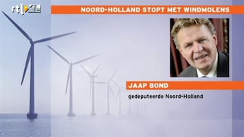 RTL Nieuws Noord-Holland stopt met windmolens