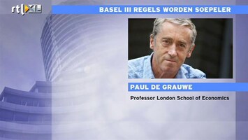 RTL Z Nieuws Basel III regels worden soepeler
