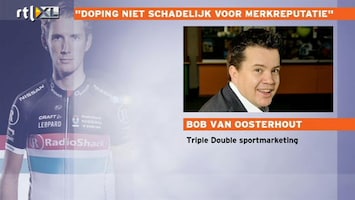 RTL Z Nieuws Doping hoeft niet per se schadelijk te zijn voor sponsor