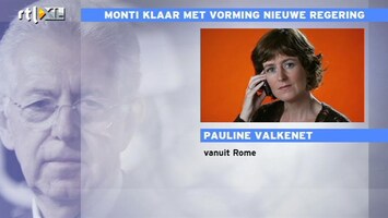 RTL Z Nieuws Kogel door Italiaanse kerk: Monti heeft kabinet rond