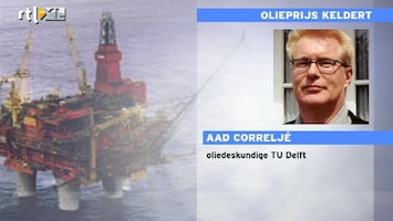 RTL Z Nieuws Oliedeskundige: verrast door val olieprijs