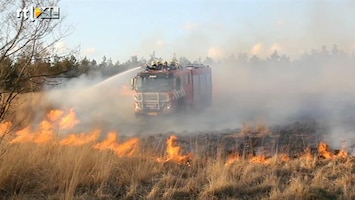 RTL Nieuws Flinke heidebrand bij Hoog Soeren
