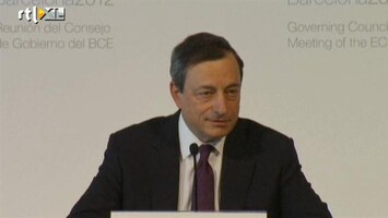 RTL Z Nieuws Toelichting Draghi op rentebesluit