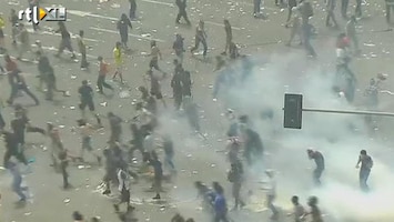 RTL Nieuws Clashes bij 24-uursstaking Griekenland