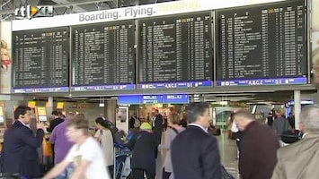 RTL Nieuws Duits vliegverkeer plat door staking Lufthansa