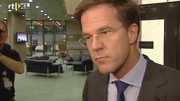 RTL Nieuws Rutte: Ik moet met meel in de mond praten