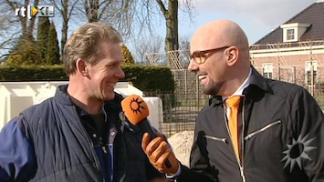 RTL Boulevard Maik de Boer aan het werk bij Boer Martin