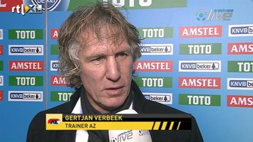 Voetbal International Gert-Jan Verbeek piept over verlenging