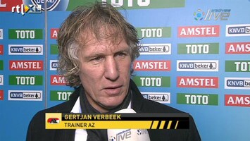 Voetbal International Gert-Jan Verbeek piept over verlenging