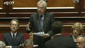 RTL Z Nieuws Monti gaat op verschillende manieren problemen Italië aanpakken