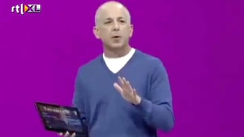 Editie NL Au! Microsoft-tablet crasht tijdens officiele presentatie
