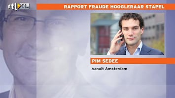 RTL Z Nieuws Affaire rond Stapel grootste wetenschapsfraude ooit