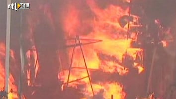RTL Nieuws Brand verwoest tientallen huizen in Chili