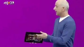 Editie NL Au! Microsoft-tablet crasht bij presentatie