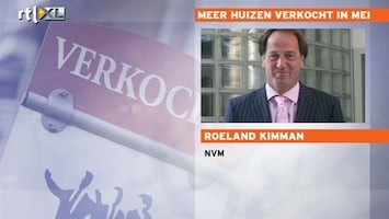 RTL Z Nieuws NVM: huizenmarkt heeft het nog steeds moeilijk
