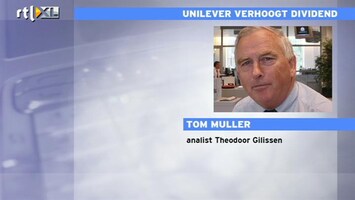 RTL Z Nieuws Tom Muller: Unilever wereldwijd heel goed gepositioneerd