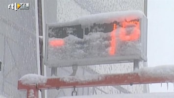 RTL Nieuws Dik pak sneeuw in Noord-Griekenland