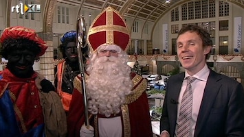 RTL Nieuws Sinterklaas opent de beurs