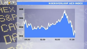 RTL Z Nieuws 17:30 AEX zakt weg op Europese crisis