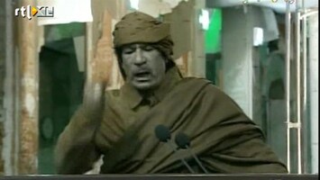 RTL Z Nieuws Kadaffi geeft zich niet over, verwerpt ultimatum
