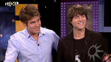 RTL Boulevard Nick en Simon in de studio