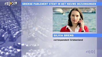 RTL Z Nieuws Gaan Grieken aangenomen maatregelen ook uitvoeren?