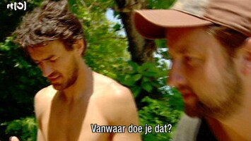 Expeditie Robinson John is loyaal aan Dennis